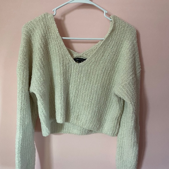 Pacsun White Sweater - Picture 1 of 2